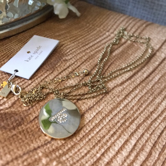 KATE SPADE NEW YORK, initial thoughts' necklace - Picture 6 of 7